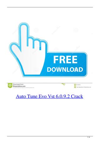 Auto-tune Evo Vst 6.0.9.2 Crack